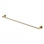 Kaya Single Towel Rail, 900mm, Urban Brass